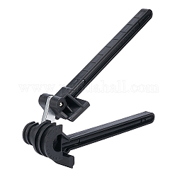 Инструмент для гибки железных труб 180 градус, прямоугольные, чёрные, 35x2~6x2~8.5 см
