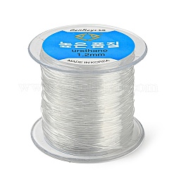 Korean Elastic Crystal Thread, Clear, 1.2mm, about 65.61 yards(60m)/roll