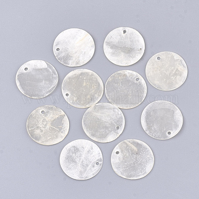 Colgantes de concha de capiz&nbsp;SHEL-S274-71D-1