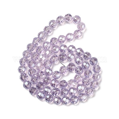 Galvanisieren Glasperlen&nbsp;EGLA-Q129-01B-1