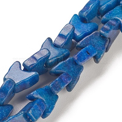 Blue Butterfly Beads (48)