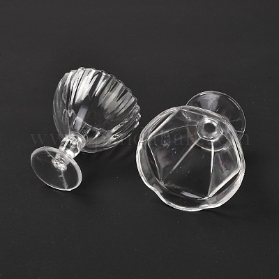 Wholesale 6Pcs Transparent Plastic Food Play Cup Set 