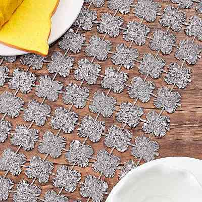 Chemin de table en polyester pour table à manger&nbsp;DJEW-FG0001-04-1