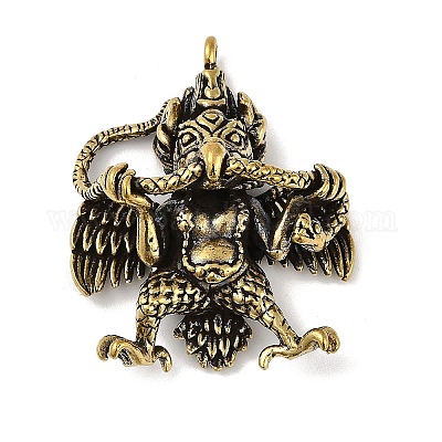 Pendente in ottone&nbsp;KK-C073-02AG-1