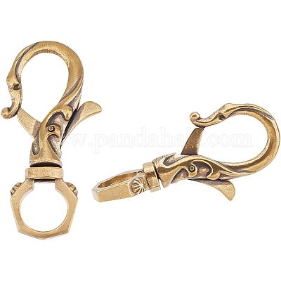 Shop arricraft 2 Pcs Vintage Keychain Hook for Jewelry Making - PandaHall  Selected