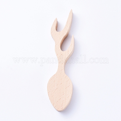 Wholesale Unfinished Beech Wood Blank Spoon 