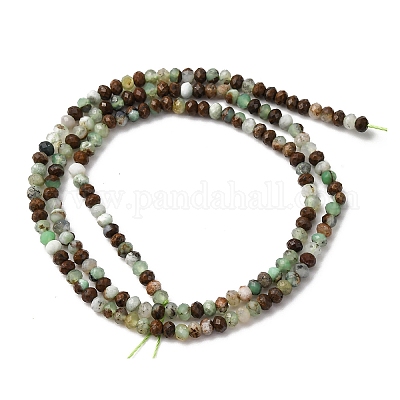 Natürliche Chrysopras-Perlenstränge&nbsp;LS-G-RM2025-D10-B-1
