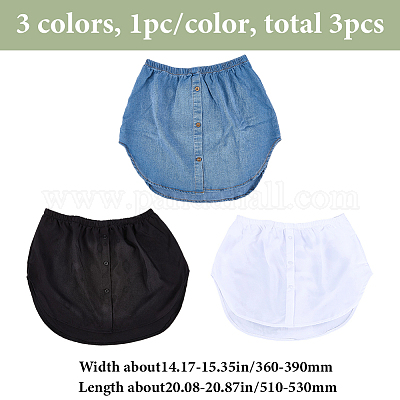 3 Stück 3 Farben Polyester Unterrock&nbsp;AJEW-CY0001-42-1