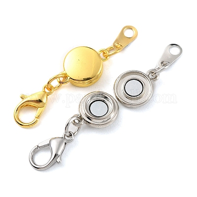 Zpsolution Screw Locking Magnetic Necklace Clasps Safety Magnetic