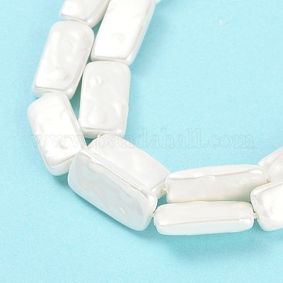 Perles de perles de coquille galvanoplastie&nbsp;BSHE-C007-C01-01-1