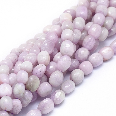 Chapelets de perles en kunzite naturelle G-D0010-17A-1