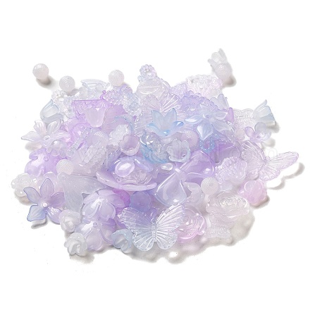 Perles en acrylique de gelée d'imitation OACR-H039-02D-1