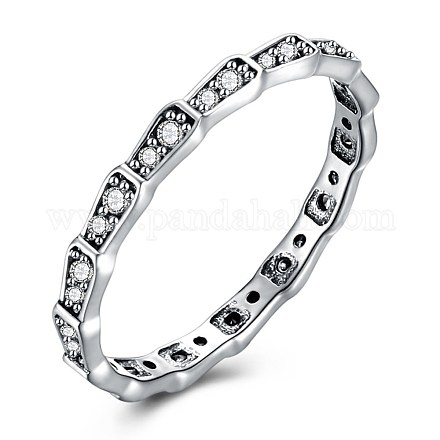 Nueva moda tailandesa anillos de plata 925 esterlina RJEW-BB33769-7-1