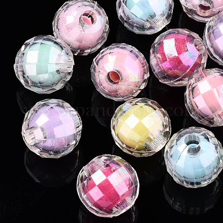 Perles en acrylique transparente TACR-N011-006B-03-1