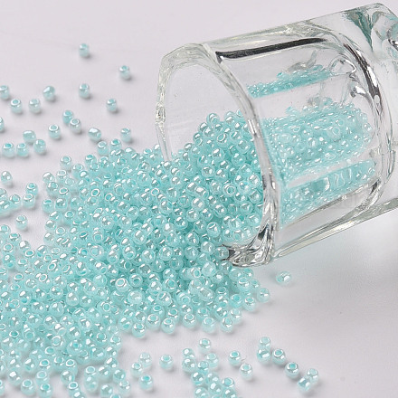 Perline di semi di vetro rotonde di grado 12/0 SEED-N001-B-143-1
