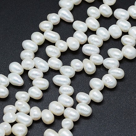 Natural Cultured Freshwater Pearl Beads Strands PEAR-G004-01E-01A-1