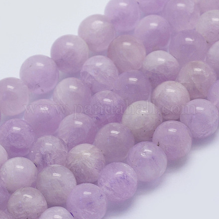 Chapelets de perles en kunzite naturelle G-L478-14-6mm-1
