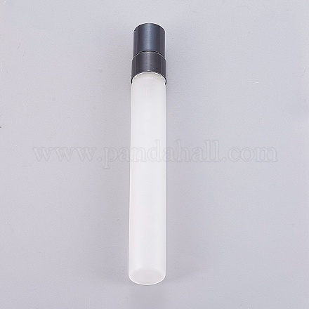 ガラススプレーボトル  アルマイトキャップ付き  ブラック  11.5cm MRMJ-WH0056-18C-1