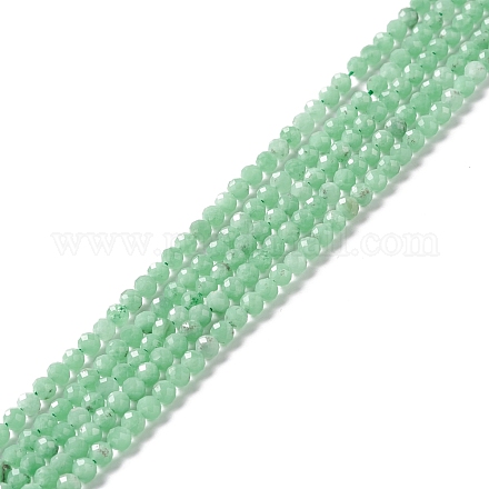 Brins de perles de verre naturel G-M390-04B-1