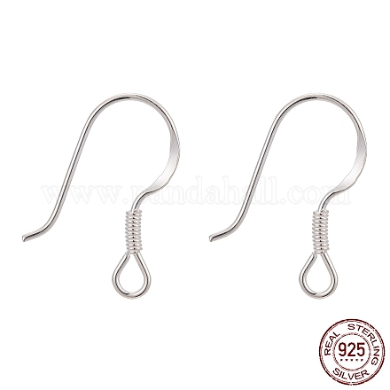925 Sterling Silver Earring Hooks STER-G011-09-1