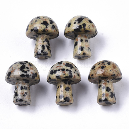 Натуральный далматинский камень яшма гуаша G-N0325-02F-1