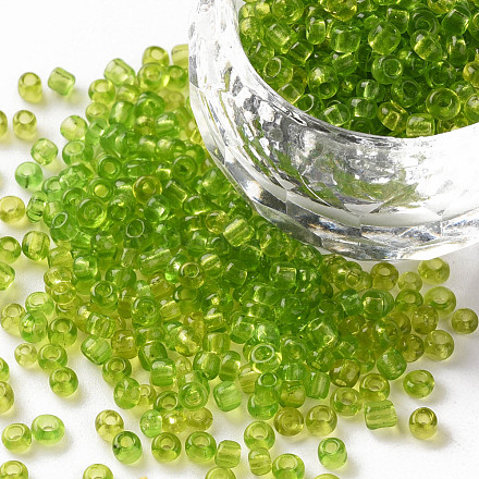 Glass Seed Beads SEED-A004-3mm-4-1