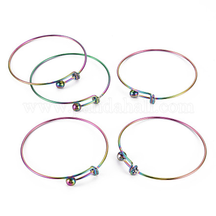 Placage ionique réglable (ip) 304 fabrication de bracelets extensibles en acier inoxydable STAS-S119-011-1
