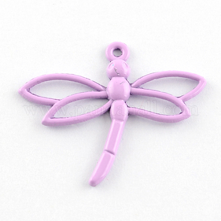 Lovely Cadmium Free & Lead Free Dragonfly Pendants for Earrings Making PALLOY-4658-07A-LF-1