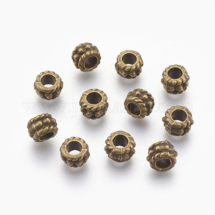 Perline in lega stile tibetano TIBEB-Q067-43AB-NR-1