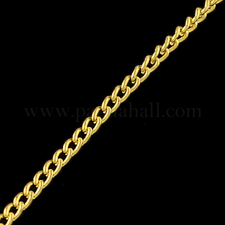 Unwelded Iron Curb Chains CH-R078-10G-1