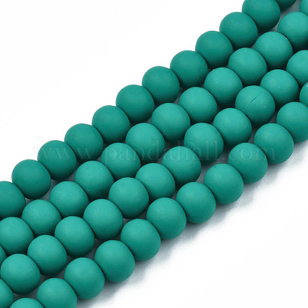 Handmade Polymer Clay Beads Strands CLAY-N008-053-05-1
