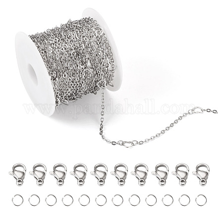 Kit para hacer collares y pulseras de cadena diy pandahall DIY-TA0005-87-1