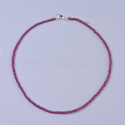 Glass Beaded Necklaces NJEW-K114-B-C02-1