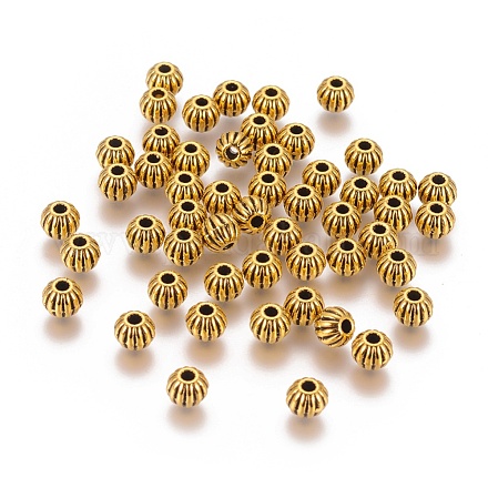 Perles en alliage de style tibétain X-GLF10326Y-NF-1