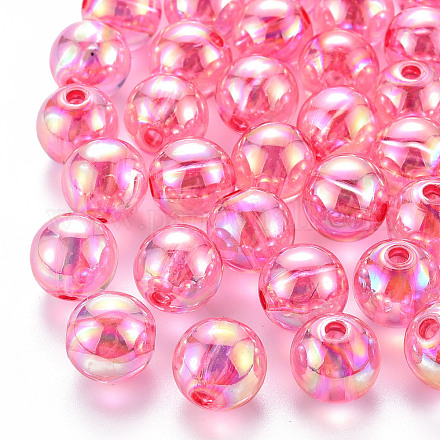 Perles en acrylique transparente MACR-S370-B12mm-704-1