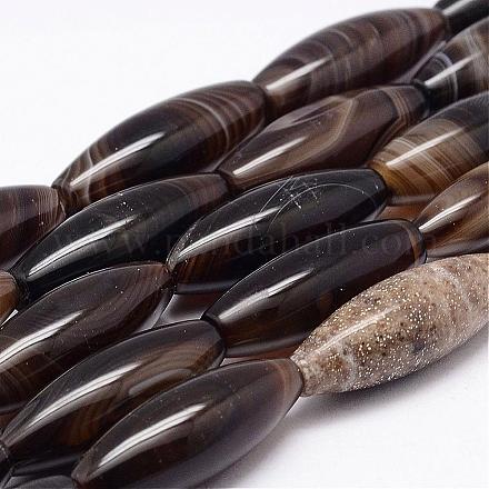 Natural Agate Beads Strands G-P192-04A-1