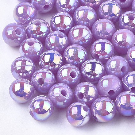 Perles en plastique OACR-S027-6mm-05-1