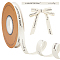 30 Yards Cotton U LOOK PRETTIER TODAY Word Printed Ribbon, Bisque, 1/2 inch(13mm), about 30.00 Yards(27.43m)/Roll