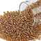TOHO Round Seed Beads, Japanese Seed Beads, (162C) Transparent AB Topaz, 11/0, 2.2mm, Hole: 0.8mm, about 1110pcs/bottle, 10g/bottle