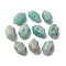 Natural Amazonite Beads, Faceted, Bicone, 11~12x6~7mm, Hole: 1.2mm