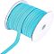 Cotton Twill Tape Ribbons, Herringbone Ribbons, for Sewing Craft, Light Sky Blue, 3/8 inch(10mm)x0.84mm, about 80yards/roll(73.15m/roll)
