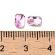 Cabujones de cristal de rhinestone RGLA-P037-04A-D223-3
