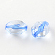 Faceted Oval Transparent Acrylic Beads TACR-S120-04-2