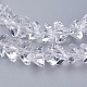 Transparent Glass Beads Strands EGLA-J145-6mm-NB01-3