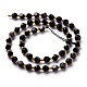 Natural Obsidian Beads Strands G-M367-07A-2