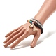 Polymer Clay Heishi Beads Stretch Bracelets Set BJEW-JB07395-9