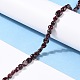 Natural Garnet Beads Strands G-G018-22-4