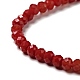 Imitation Jade Glass Beads Strands GLAA-R135-2mm-23-3
