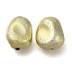 Perles en plastique ccb avec placage UV&nbsp;CCB-D008-05G-1