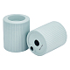 Portavelas de cerámica blanca DJEW-WH0068-01B-1